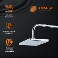 Товар: Верхний душ Orange S12TS Хром - фото 5 Верхний душ Orange S12TS Хром — фото 5, Душевое оборудование. Душевая программа