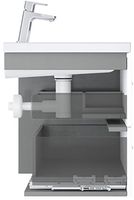 Раковина Ravak Comfort 80 XJX01280001 Белая — фото 6, Раковины встраиваемые сверху