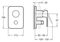 Товар: Смеситель для душа Jacob Delafon July E98714-CP Хром - фото 2 Смеситель для душа Jacob Delafon July E98714-CP Хром — фото 2, Смеситель для душа