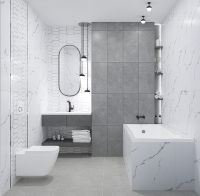 Товар: Керамическая плитка Azori Calacatta Opaco 00-00108672 настенная 31,5х63 см - фото 9 Керамическая плитка Azori Calacatta Opaco 00-00108672 настенная 31,5х63 см — фото 9, Керамическая плитка