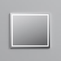 Товар: Зеркало AM.PM Gem 80 M91AMOX0801WG с подсветкой с механическим выключателем - фото 6 Зеркало AM.PM Gem 80 M91AMOX0801WG с подсветкой с механическим выключателем — фото 6, Мебель для ванной