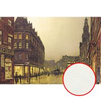 Фреска Ortograf Городской пейзаж живопись 4250 Фактура флок FLK Флизелин (3*2) Желтый/Коричневый, Город/Живопись — фото 1, Фрески