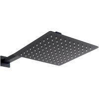 Верхний душ Allen Brau Infinity 5.21019-31 Черный матовый — фото 1, Душевое оборудование. Душевая программа