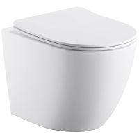 Унитаз Royce Force RCT-131305WH подвесной с сиденьем Микролифт — фото 1, Унитазы