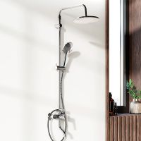 Душевая система Damixa Jupiter Хром арт-977740000 — фото 2, Душевые стойки