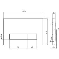 Товар: Инсталляция Berges Atom 410 040338 для унитаза с клавишей смыва Хром - фото 6 Инсталляция Berges Atom 410 040338 для унитаза с клавишей смыва Хром — фото 6, Инсталляции для унитазов