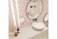 Керамическая мозаика Orro Mosaic Ceramic Pink Scales 25,9x27,9 см — фото 2, Мозаика