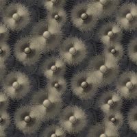 Обои Erismann Elle 2 12113-15 Винил на флизелине (1,06*10,05) Коричневый/Золото, Абстракция/Круги — фото 1, Обои для стен