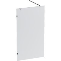 Душевая перегородка AM.PM X-Joy 110 W94WI-110-F1-MTE профиль Хром матовый стекло прозрачное — фото 1, Душевые перегородки