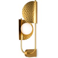 Товар: Настенный светильник Maytoni Modern Tropic MOD164WL-02BS1 Белый Латунь - фото 3 Настенный светильник Maytoni Modern Tropic MOD164WL-02BS1 Белый Латунь — фото 3, Светильники