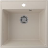 Кухонная мойка Ulgran Quartz Forte 505-02 Лен — фото 1, Кухонные мойки