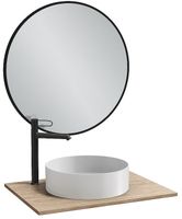 Товар: Зеркало Jacob Delafon Odeon Rive Gauche 70 EB1177-S14 Черный сатин - фото 2 Зеркало Jacob Delafon Odeon Rive Gauche 70 EB1177-S14 Черный сатин — фото 2, Зеркала в ванную комнату