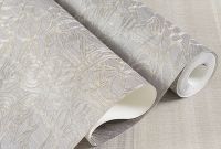 Обои Артекс Dieter Langer Fusion 10438-02 Винил на флизелине (1,06*10,05) Серый/Бежевый, Орнамент — фото 2, Обои для стен