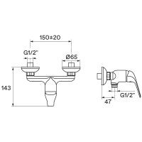 Товар: Смеситель для душа Santek Нико WH5A20005C001 Хром - фото 8 Смеситель для душа Santek Нико WH5A20005C001 Хром — фото 8, Смеситель для душа