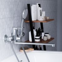 Смеситель для ванны Damixa RedBlu Origin Evo 2 универсальный Хром арт-789500000 — фото 3, Смеситель для ванны