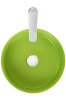 Раковина-чаша WeltWasser Elbach 3134 MGG 35 10000004517 Салатовая матовая — фото 2, Раковины накладные