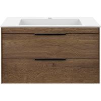 Товар: Тумба под раковину Vincea Chiara 2D 80 VMC-2C2800TO подвесная T.Oak - фото 1 Тумба под раковину Vincea Chiara 2D 80 VMC-2C2800TO подвесная T.Oak — фото 1, Тумбы под раковину