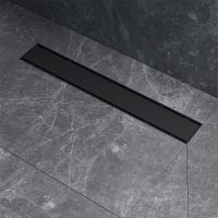 Душевой лоток AM.PM PrimeFlow 50 с Черной матовой решеткой / под плитку Tile арт-W02SC-U11-050-04BM — фото 5, Душевые лотки