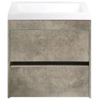 Товар: Тумба под раковину Art&Max Family-500-2C-SO-CV подвесная Цемент - фото 1 Тумба под раковину Art&Max Family-500-2C-SO-CV подвесная Цемент — фото 1, Мебель для ванной