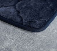 Коврик для ванной комнаты Iddis Basic 50х80 B20P580i12 Темно-синий — фото 3, Аксессуары для туалета