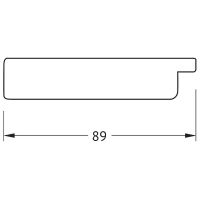 Зеркало Evoform Octagon 61x61 BY 7410 в багетной раме - Перламутровые дюны 89 мм — фото 4, Мебель для ванной