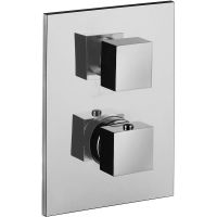 Смеситель для душа Paffoni Level LEQ518CR/M с термостатом Хром — фото 1, Смеситель для душа