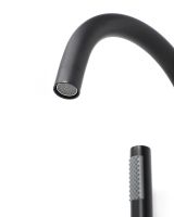 Смеситель для ванны Orange Steel Черный матовый арт-M99-336b — фото 9, Смесители напольные