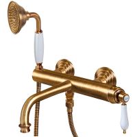 Смеситель для ванны Cezares Aphrodite APHRODITE-VDM-02-Bi Бронза — фото 1, Смеситель для ванны