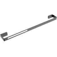 Полотенцедержатель Boheme Q 10942-GM Оружейная сталь — фото 1, Полотенцедержатели