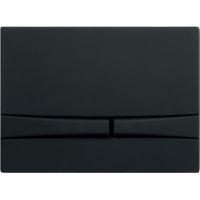 Клавиша смыва Koller Pool Integro Cosmo KP-229-020 Черная матовая — фото 1, Комплектующие для душевого оборудования