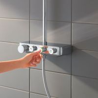 Товар: Душевая система Grohe SmartControl 26507000 с термостатом Хром - фото 17 Душевая система Grohe SmartControl 26507000 с термостатом Хром — фото 17, Душевое оборудование. Душевая программа