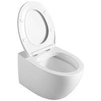 Унитаз Vincea Felice VT1-25 подвесной Белый с сиденьем Микролифт — фото 5, Унитазы