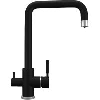 Смеситель для кухни Ulgran Quartz UQ-019-07 Уголь — фото 1, Смесители