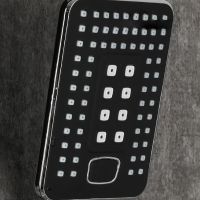 Душевая панель Frap F24005-6 с гидромассажем Черная матовая — фото 3, Душевые панели