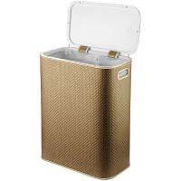 Товар: Корзина для белья Geralis PGG-B Punto Золото, кант Золото, стандартная - фото 2 Корзина для белья Geralis PGG-B Punto Золото, кант Золото, стандартная — фото 2, Корзины для белья