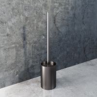 Ершик для унитаза Iddis Petite PETGMP0i47 Графит матовый — фото 2, Ершики для унитаза