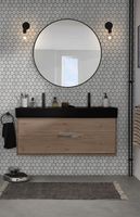 Тумба под раковину Jacob Delafon Vivienne 120 EB1669-E75-E75 подвесная Дуб давос натуральный — фото 2, Тумбы под раковину