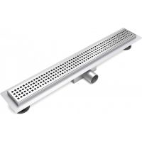 Душевой лоток Esbano Meta 70 M-NICE-70MC ESTRMETNICE70MC с решеткой Хром матовый — фото 1, Душевые лотки