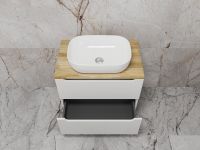 Тумба под раковину Style Line Бали 70 ЛС-00002338 подвесная Белый софт — фото 8, Мебель для ванной