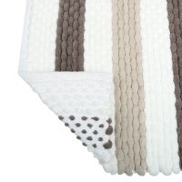 Коврик для ванной комнаты Fixsen Amber 50х80 Серый Бежевый Белый арт-FX-8040Z — фото 3, Коврики для ванной комнаты