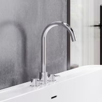 Смеситель для раковины Damixa Scandinavian Pure 360200000 Хром — фото 4, Смесители