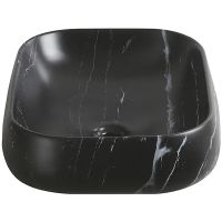 Раковина-чаша Ceruttispa 57 CR0086 MMB2 СТ9547 Черный матовый мрамор — фото 4, Раковины накладные