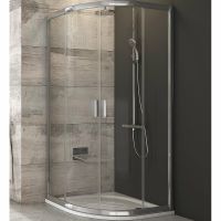 Душевой уголок Ravak Blix BLCP4-90 90x90 3B270C00Z1 профиль Хром стекло Transparent — фото 1, Душевые уголки четверть круга