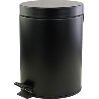 Ведро для мусора Veragio Gifortes 32143 Черное матовое — фото 1, Мусорные ведра