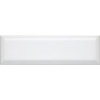 Керамическая плитка Kerama Marazzi Аккорд белый грань 9010 настенная 8,5х28,5 см