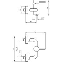 Товар: Смеситель для душа Migliore Fortis 18654 Хром - фото 5 Смеситель для душа Migliore Fortis 18654 Хром — фото 5, Смеситель для душа