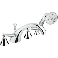 Смеситель на борт ванны Cezares First-BVD-01-M Хром — фото 1, Смесители на борт ванны