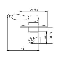 Товар: Смеситель для душа Kaiser Vincent 31017 Хром - фото 6 Смеситель для душа Kaiser Vincent 31017 Хром — фото 6, Смесители