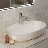Раковина Kerama Marazzi Plaza 60 PLR.wb.60.1 Белая глянцевая — фото 4, Раковины