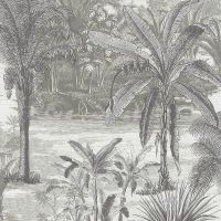 Обои Lutece Les Essentiels 51211509 Винил на флизелине (0,53*10,05) Серый/Белый, Деревья — фото 1, Обои для стен